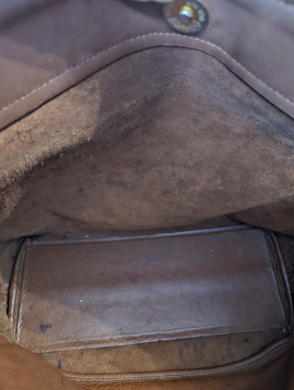 064-Coach Vintage # 4140 Elegant SoHo Waverly Lafayette Brown Leather Tote Bag - Picture 10 of 12